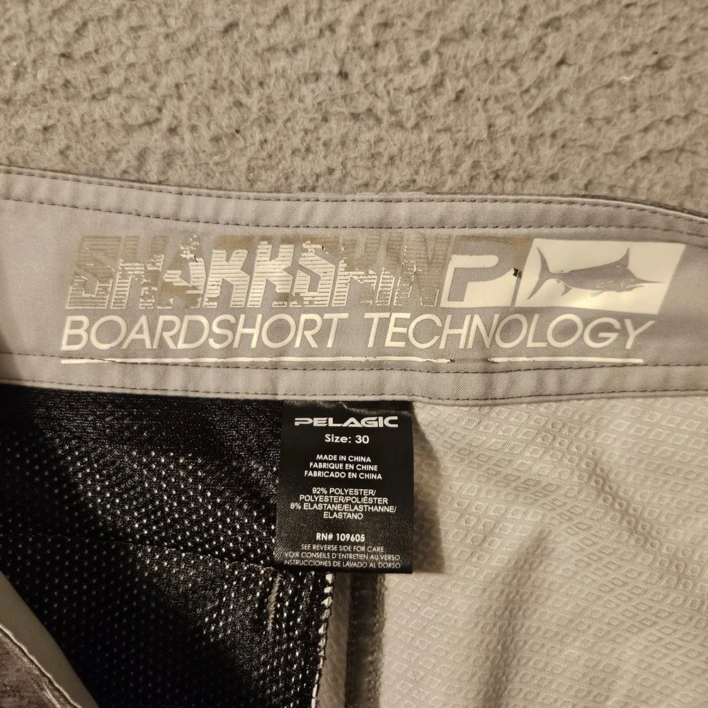 Pelagic sharkskin boardshorts